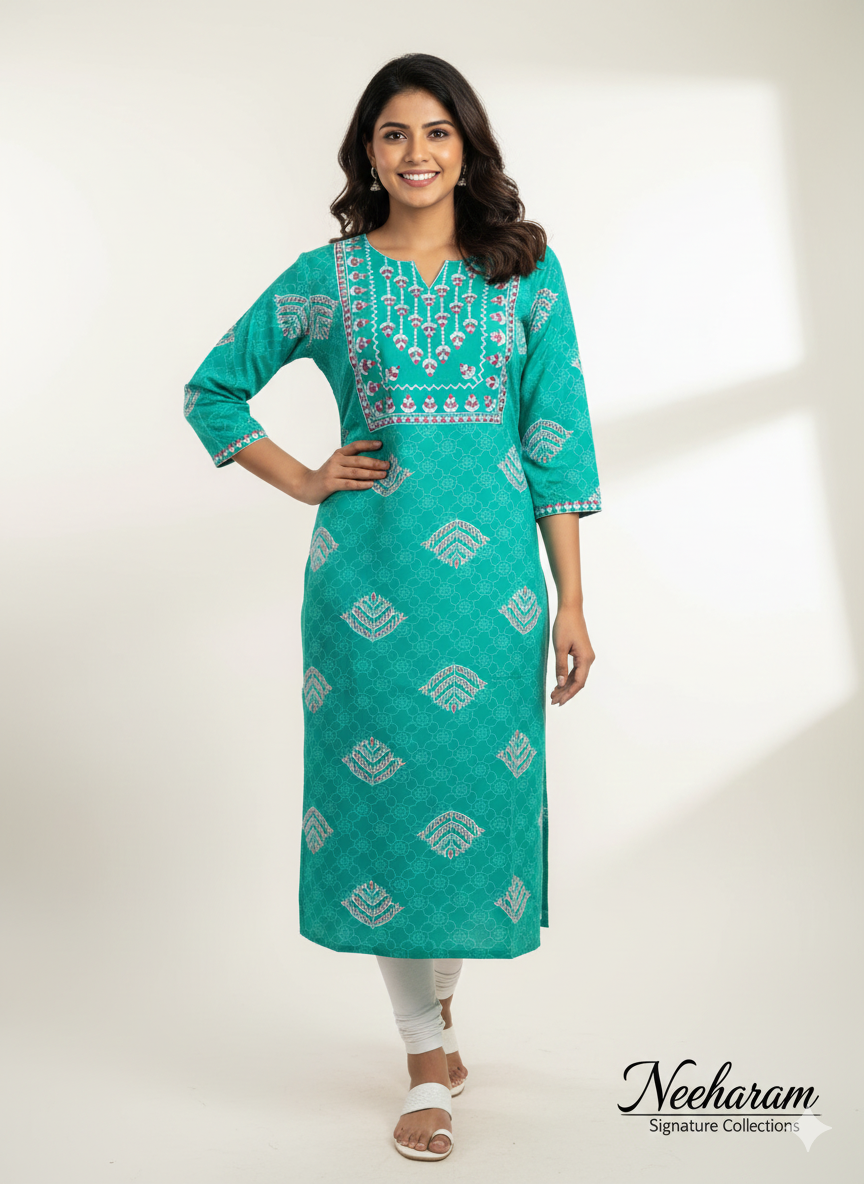 Avaasa Cotton kurti 05