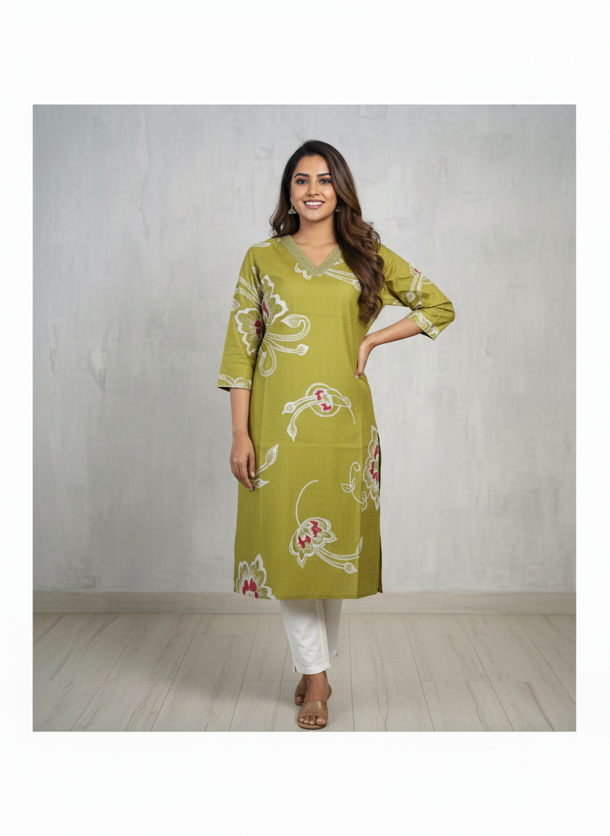 Vatican Cotton kurthi