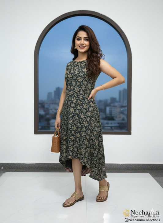 Premium printed kurthi