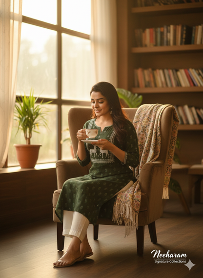 Avaasa Cotton Kurthi 11