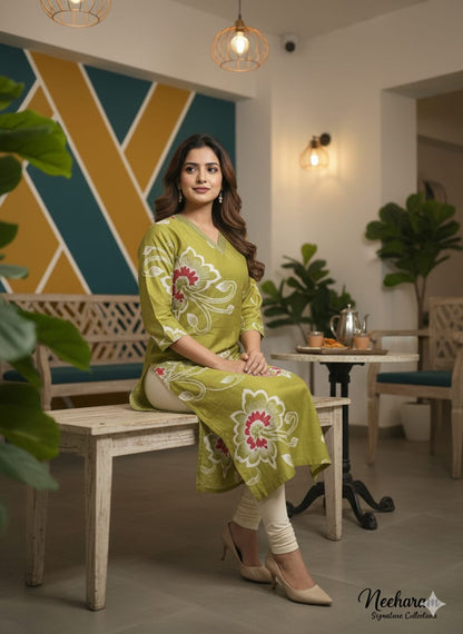 Vatican Cotton kurthi